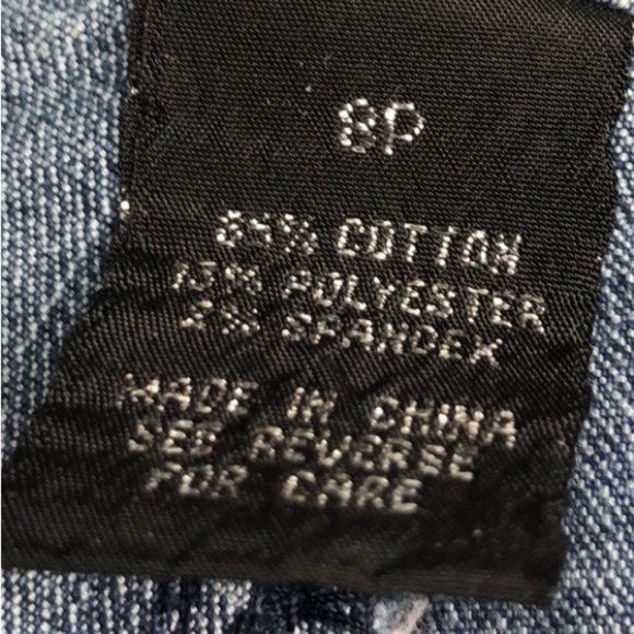 VINTAGE ACCINI BOOTCUT JEANS 8/29x28 DECORATED POCKET 😎 - Picture 4 of 10